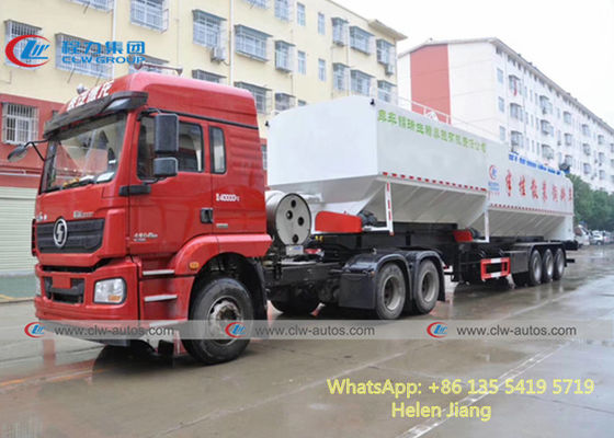 SGS Tri Axle 56M3 Hydraulic Auger Grain Truck Trailer