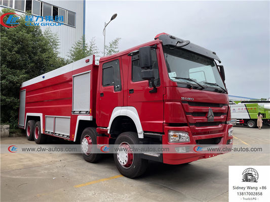 Sinotruk Howo 8x4 371HP 20000L Fire Rescue Truck