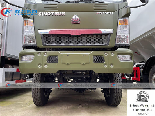 10T 12T SINOTRUK HOWO 4x4 Refrigerated Van Truck With Thermo King Freezer