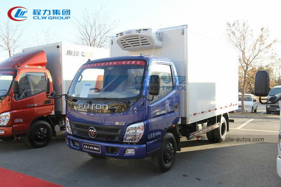 Foton 4x2 8T Diesel Engine Refrigerated Transport Trucks