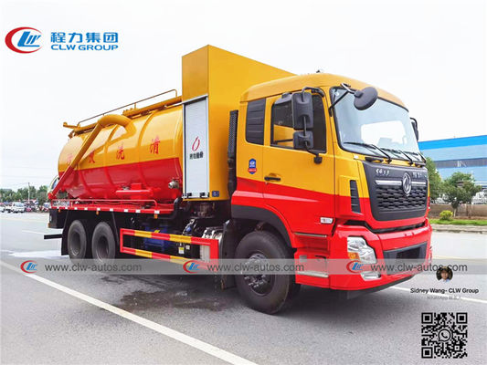 Dongfeng Kinland 6x4 20T Vacuum Sewage Suction Truck