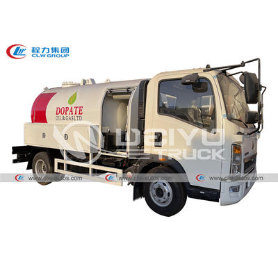 2MT 5000 Liters Mobile LPG Cylinder Filling Bobtail Truck