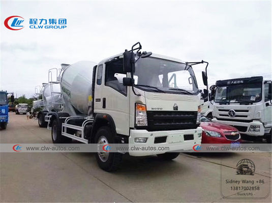 SINOTRUK HOWO 4x2 LHD 4000L Concrete Mixer Truck
