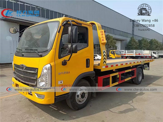 Foton Forland 3tons 5tons Small Wrecker Truck Flatbed Towing Truck