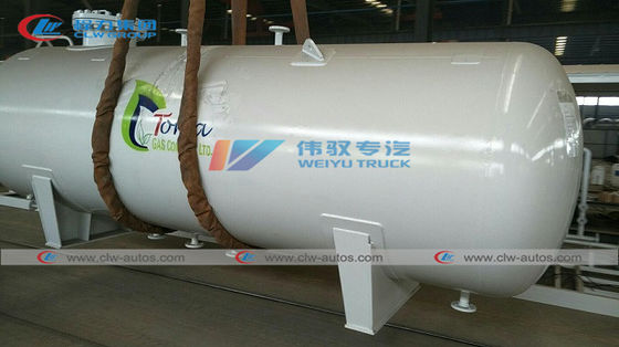 Q345R Carbon Steel LPG Gas Storage Tank 1.77Mpa 10M3 10000liters 5tons