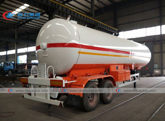 2 Axle  40.5M3 20MT  Tank Semi Trailer For LPG Transportion tanker semi trailer