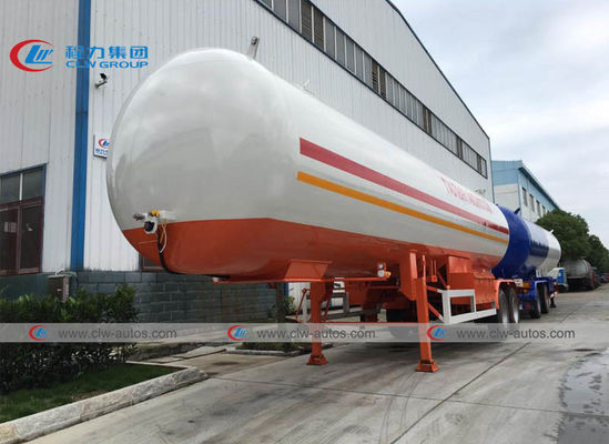 2 Axle  40.5M3 20MT  Tank Semi Trailer For LPG Transportion tanker semi trailer