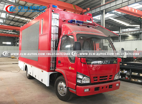 ISUZU 4x2 Waterproof P5 LED Screen Mobile Digital Billboard Advertising LED Video Truck